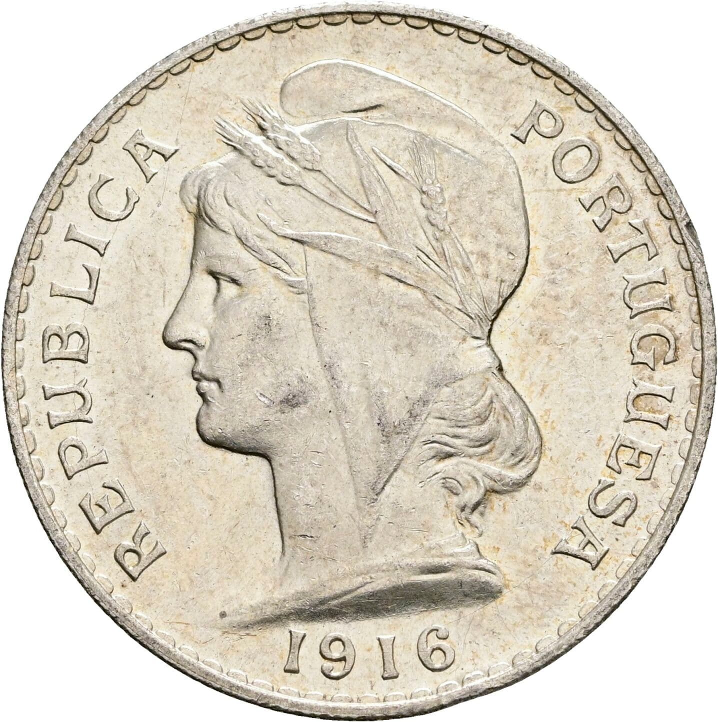 50 Centavos 1916 – Vorderseite