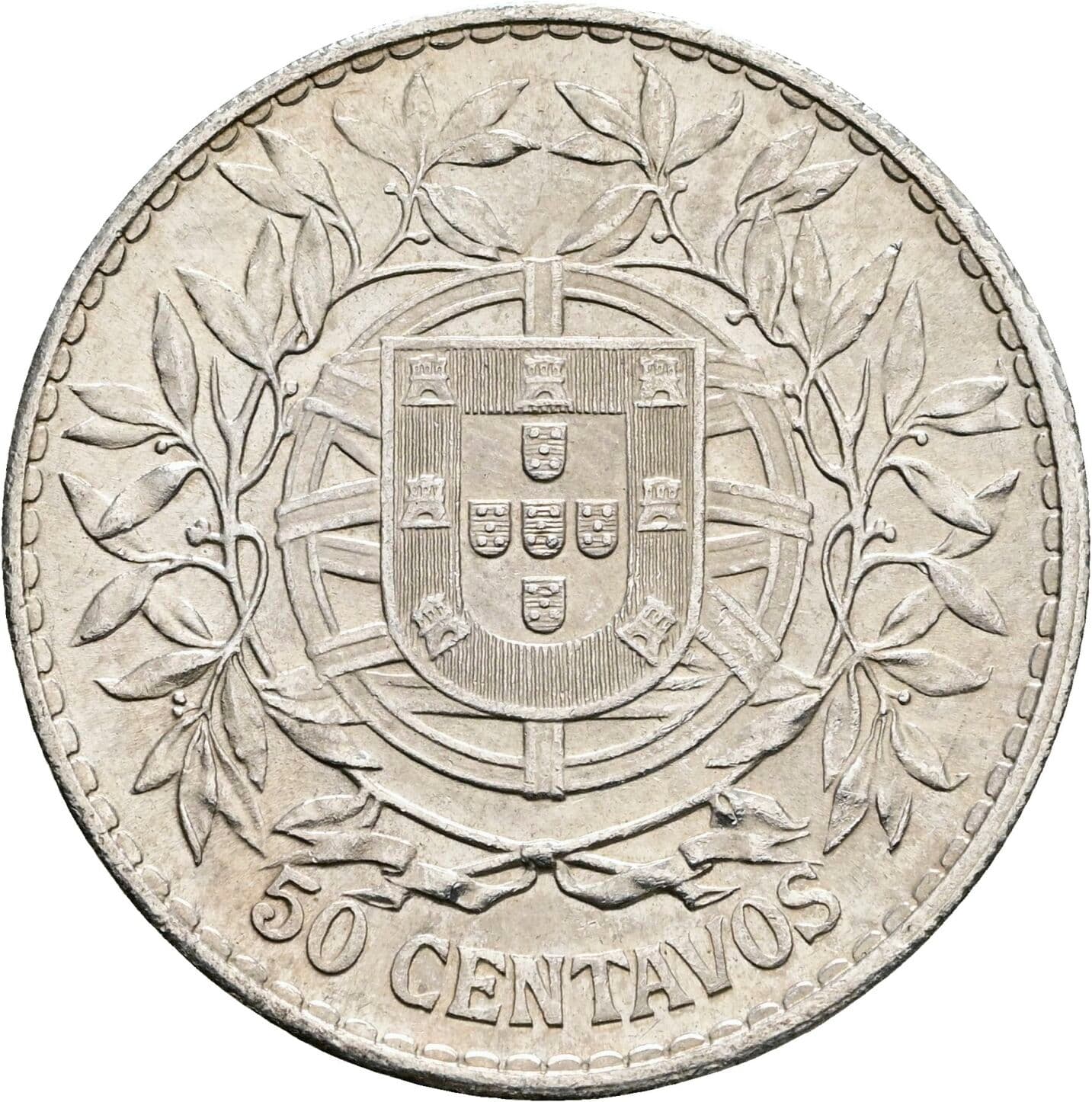50 Centavos 1916 – Rückseite