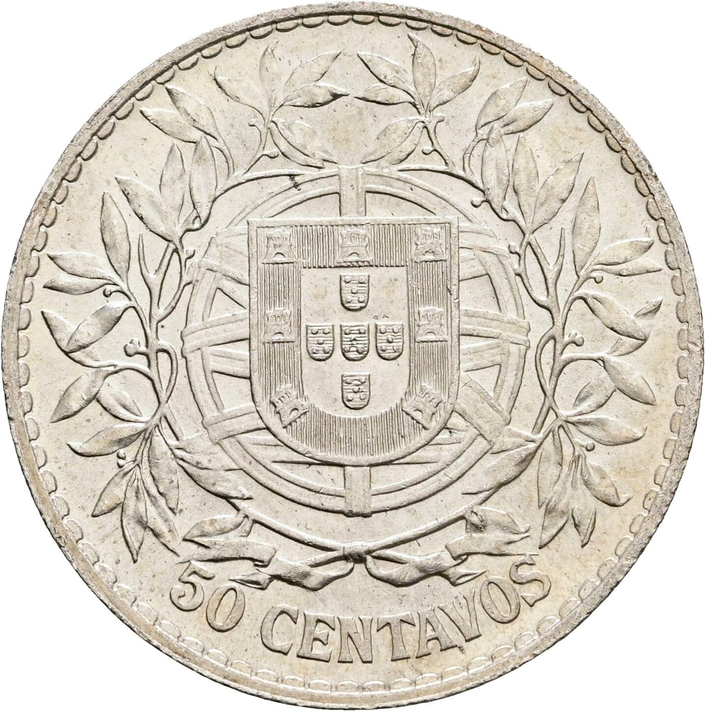 50 Centavos 1916 – Rückseite
