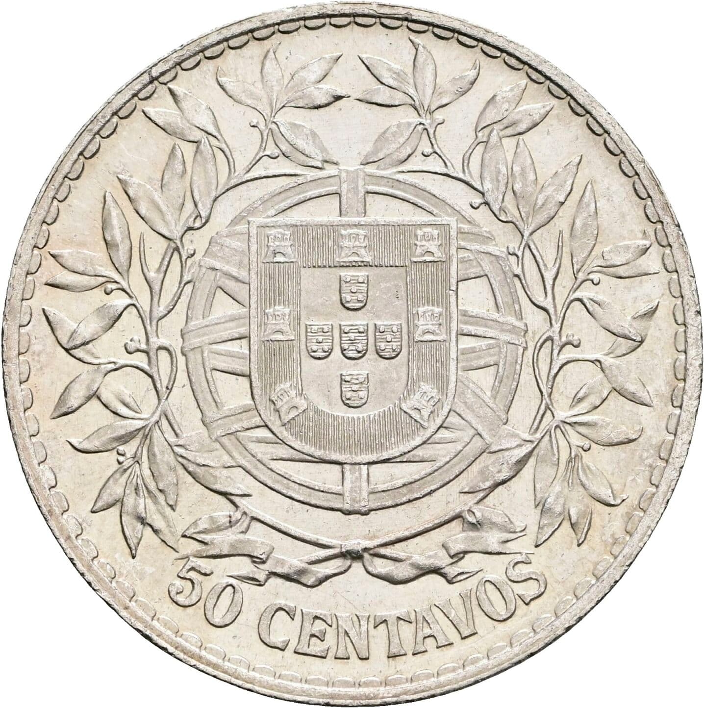 50 Centavos 1916 – Rückseite