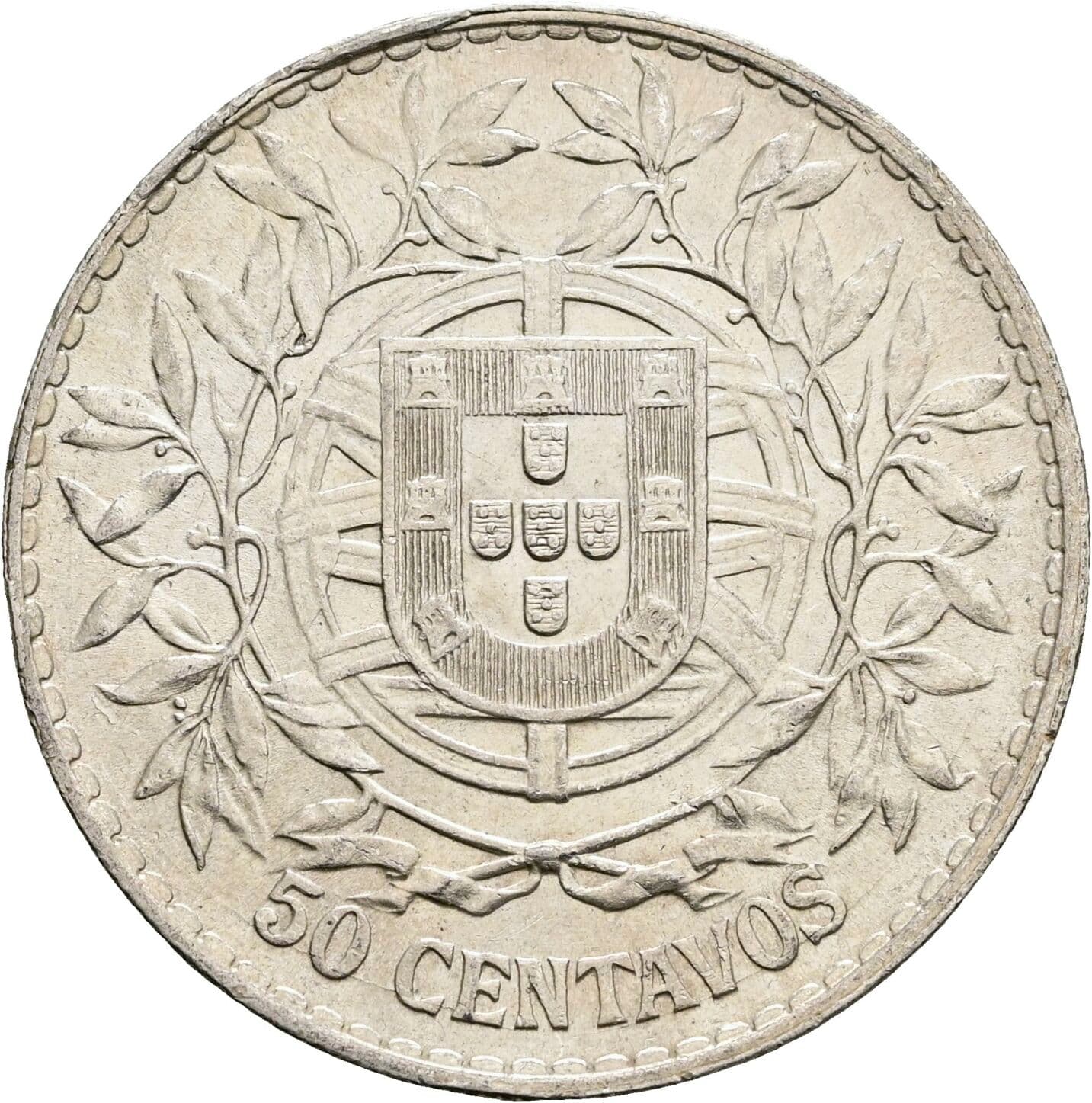 50 Centavos 1916 – Rückseite