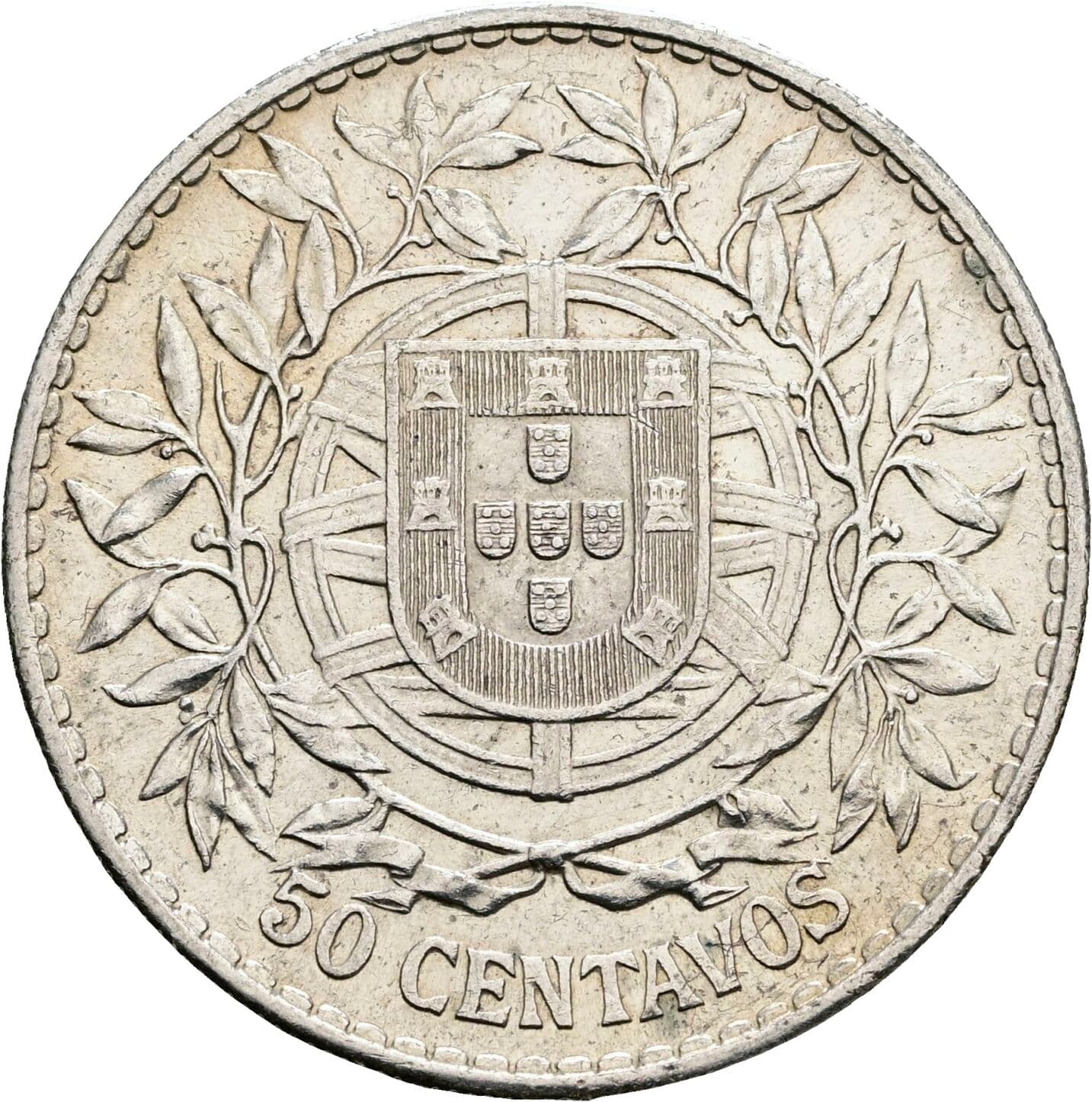 50 Centavos 1916 – Rückseite