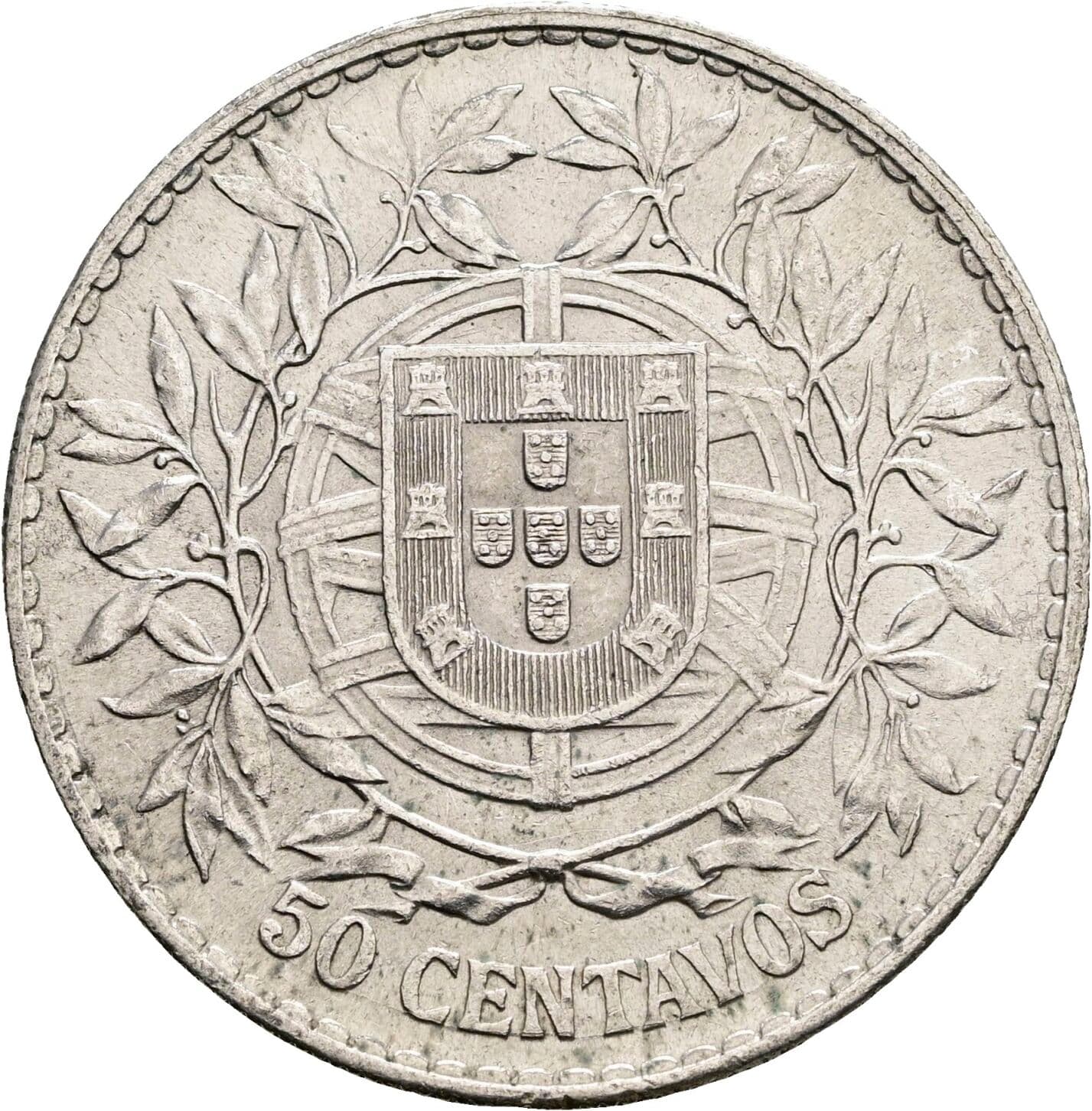50 Centavos 1916 – Rückseite