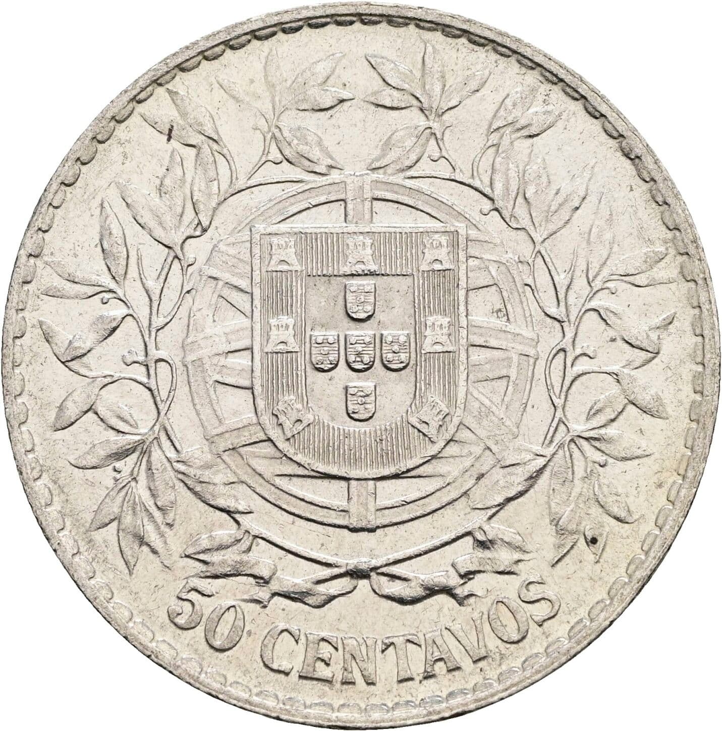 50 Centavos 1916 – Rückseite