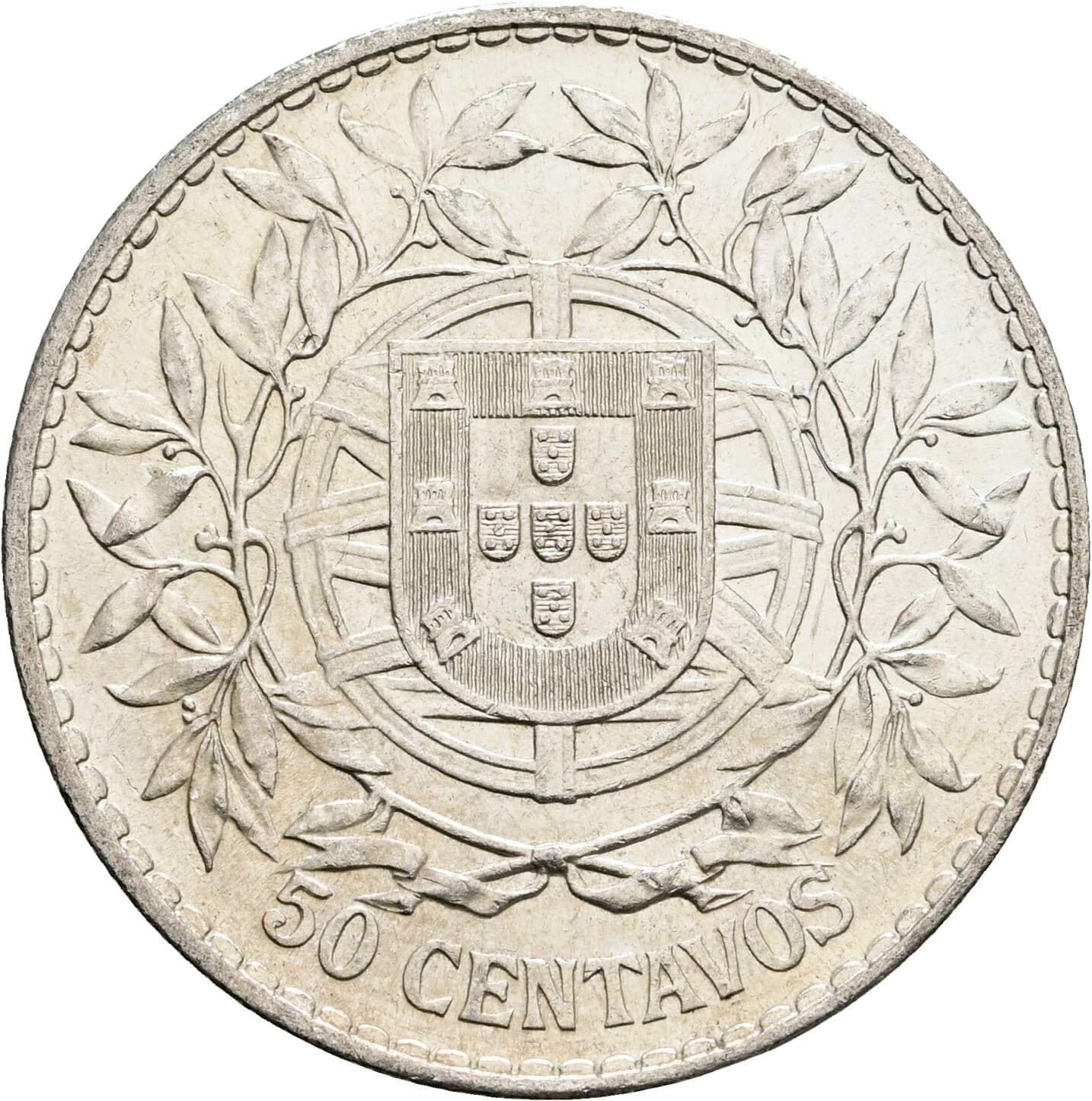 50 Centavos 1916 – Rückseite