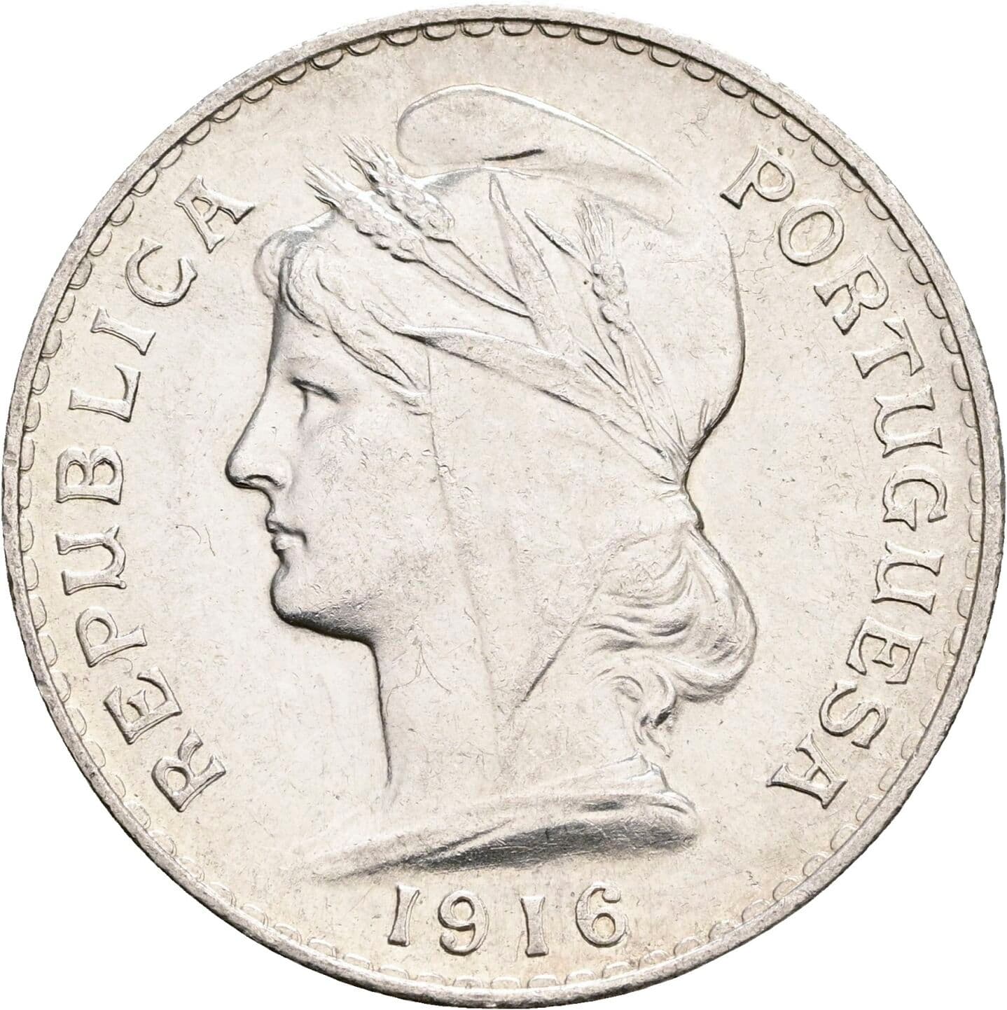 50 Centavos 1916 – Vorderseite