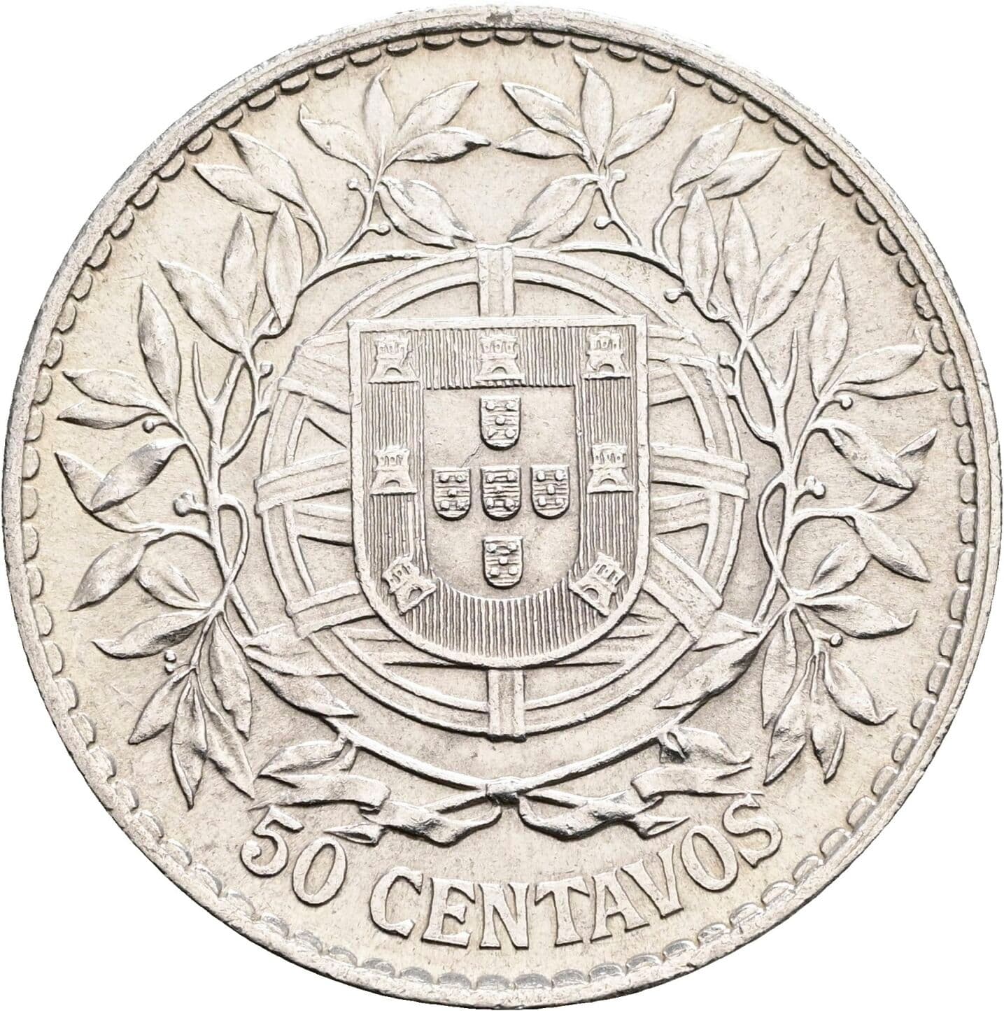 50 Centavos 1916 – Rückseite