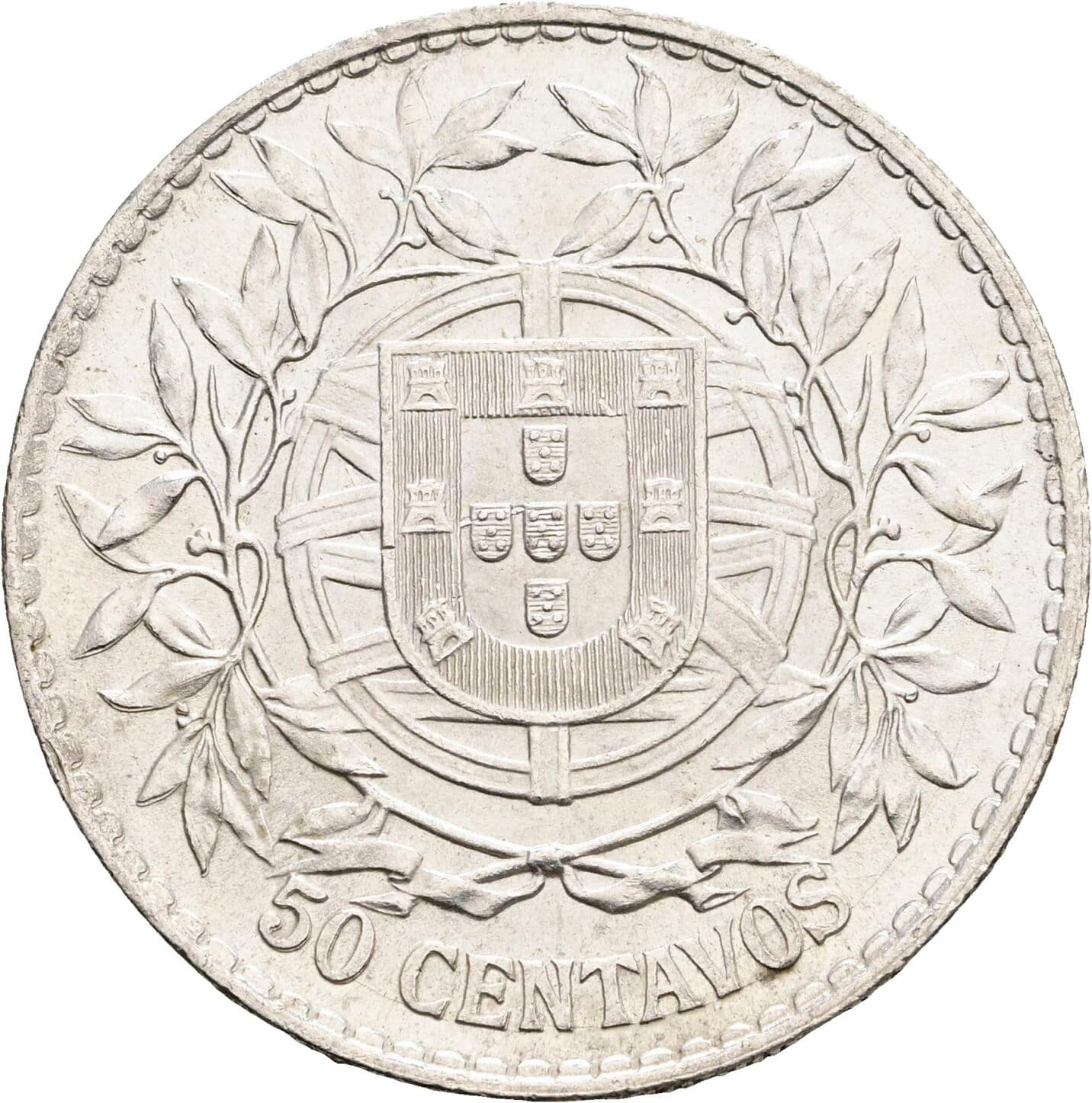 50 Centavos 1916 – Rückseite