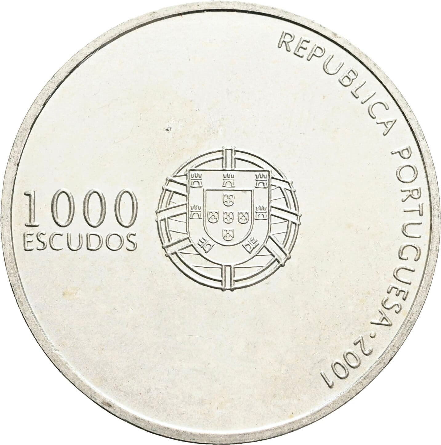 1000 Escudos 2001 – Vorderseite