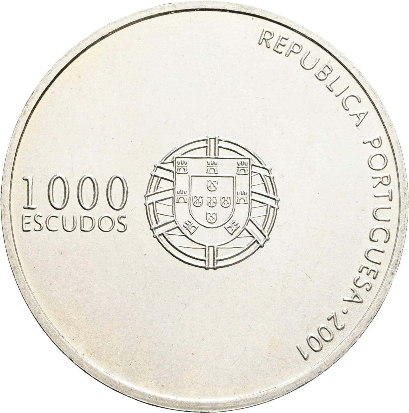 1000 Escudos 2001 – Vorderseite
