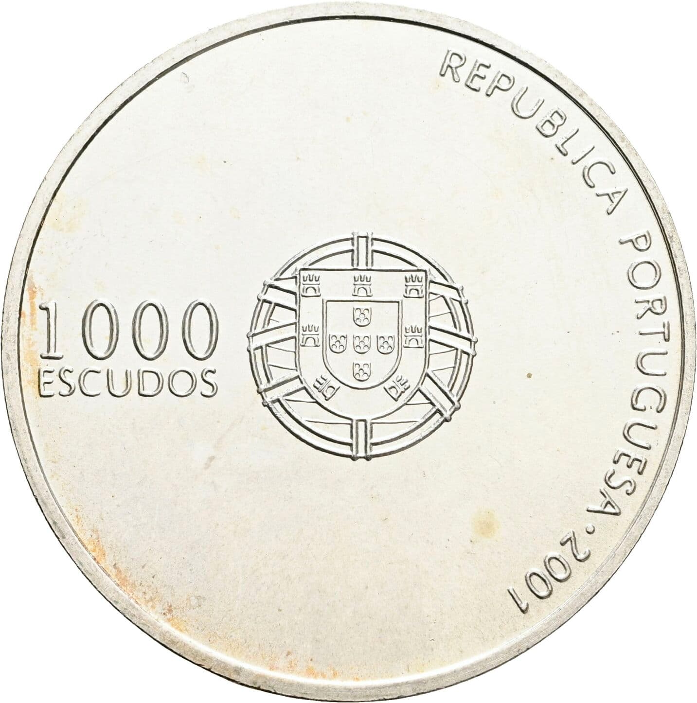 1000 Escudos 2001 – Vorderseite