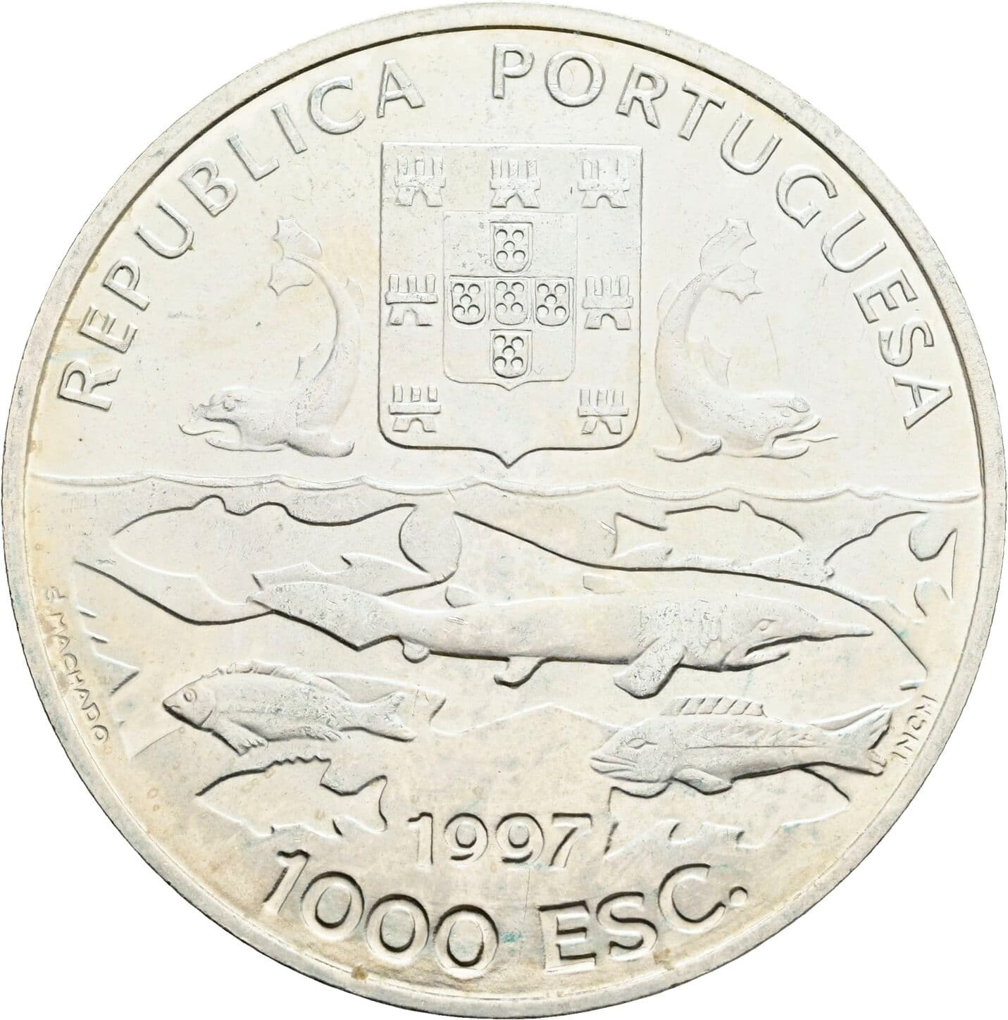 1000 Escudos 1997 – Rückseite