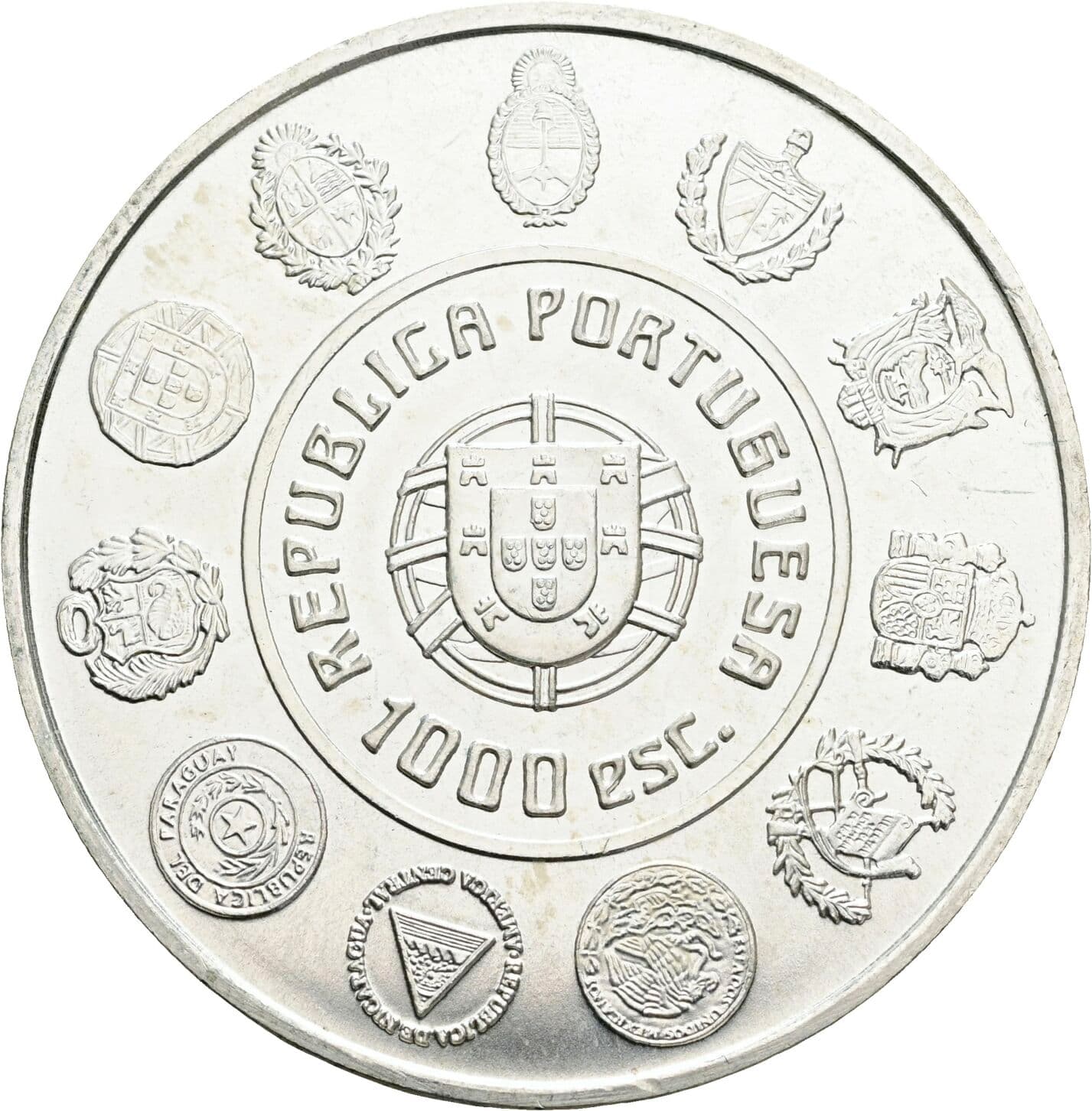 1000 Escudos 2000 – Rückseite