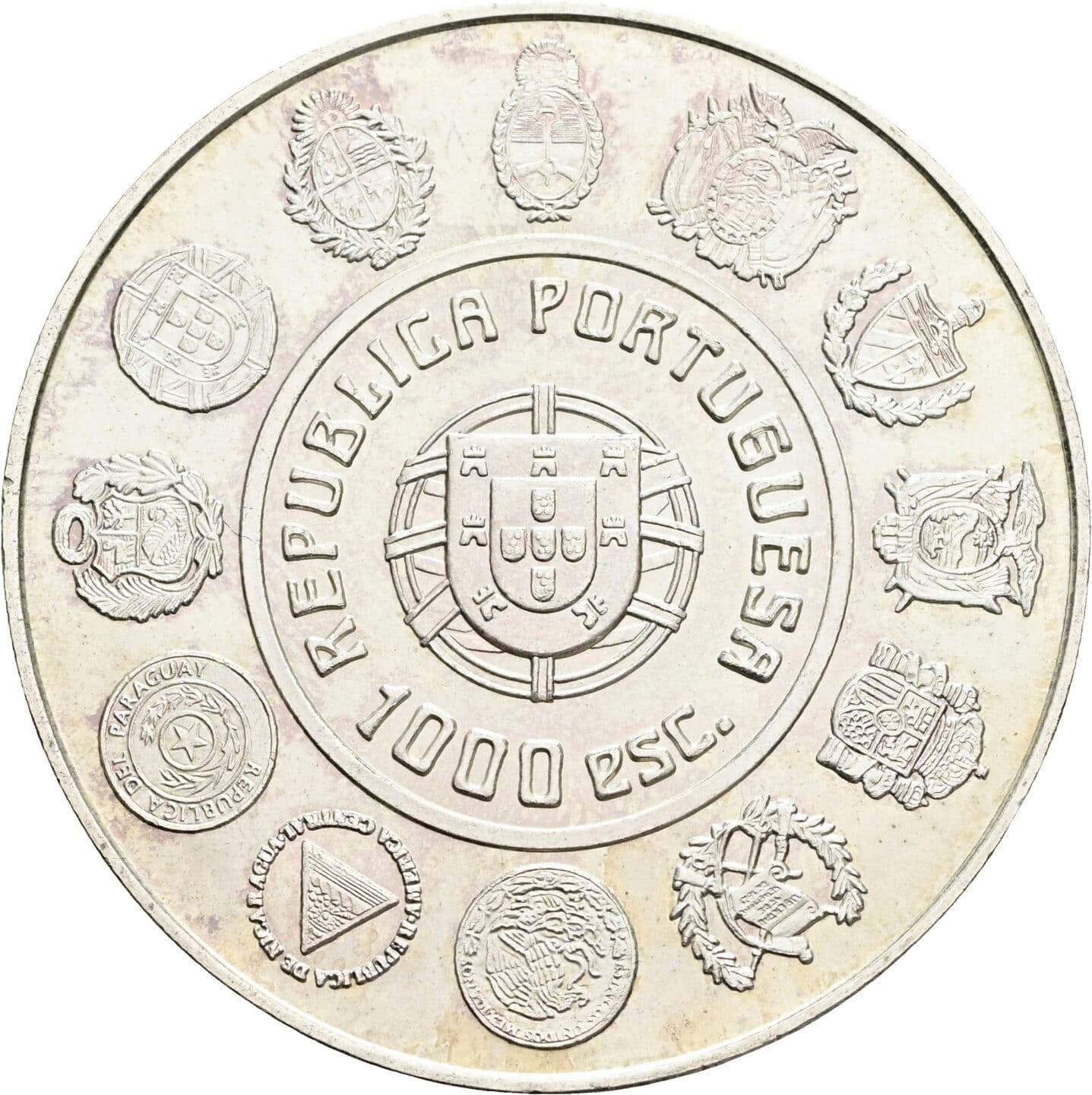 1000 Escudos 1997 – Rückseite