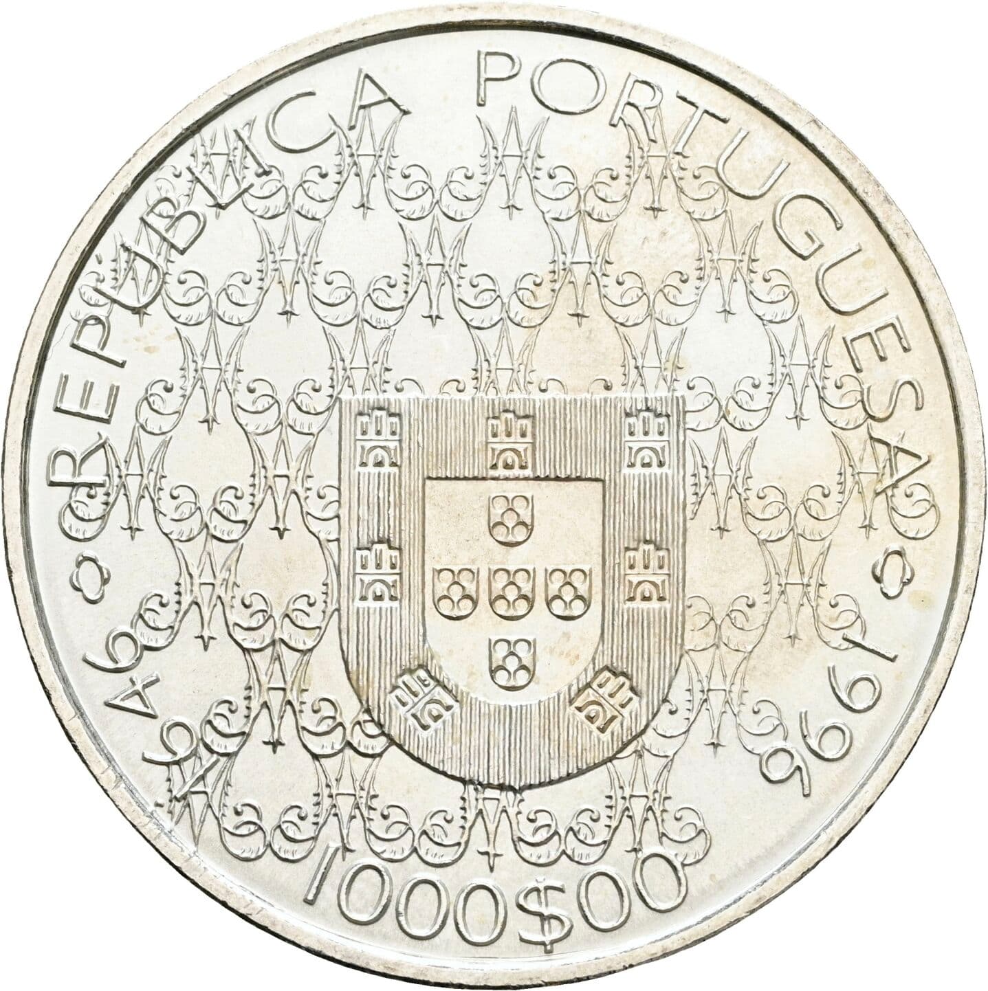 1000 Escudos 1996 – Rückseite