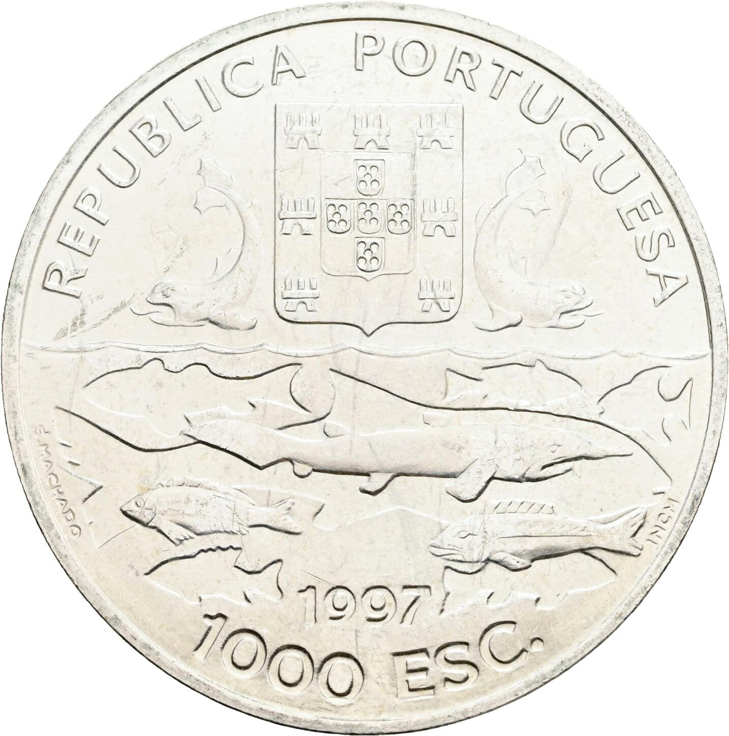 1000 Escudos 1997 – Rückseite