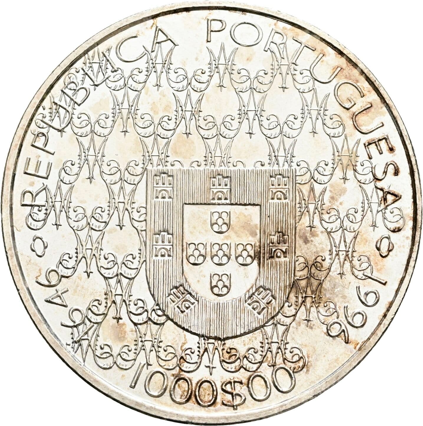 1000 Escudos 1996 – Rückseite