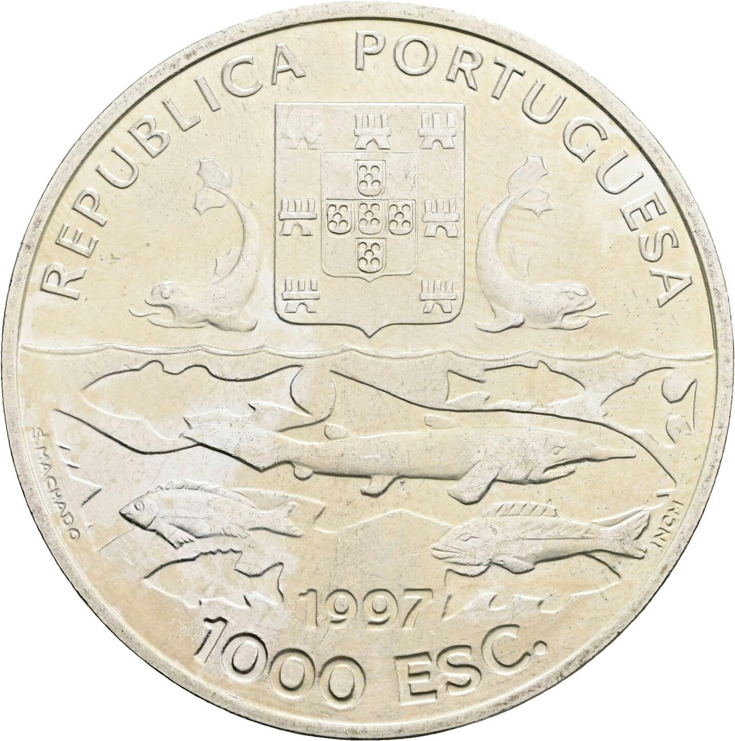 1000 Escudos 1997 – Rückseite