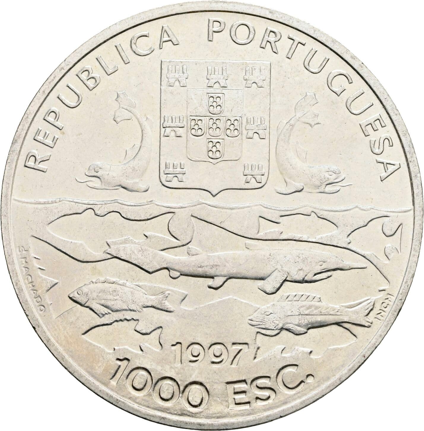 1000 Escudos 1997 – Rückseite