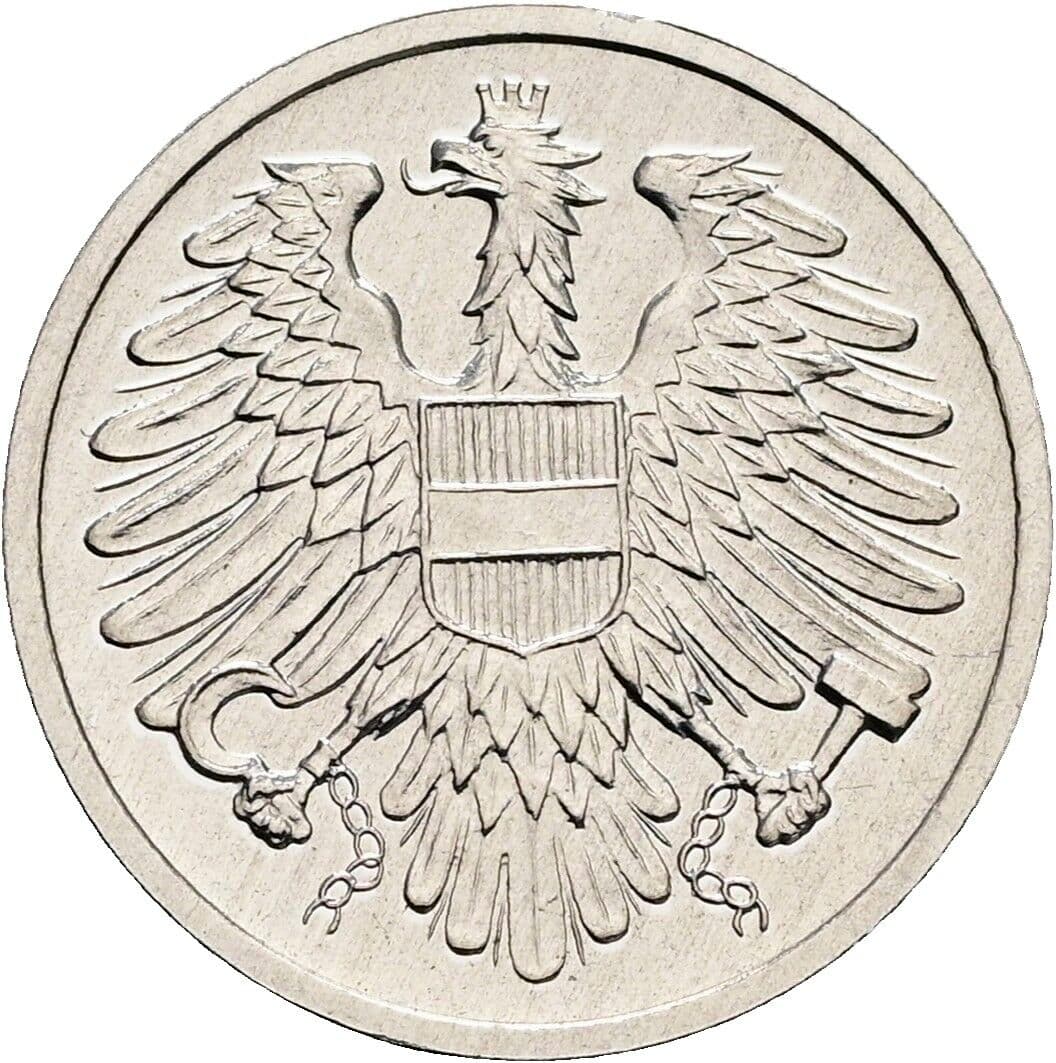 2 Groschen 1994 – Rückseite
