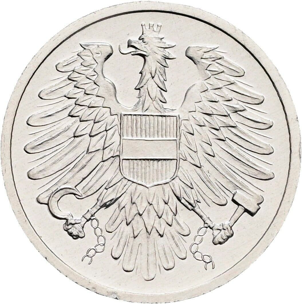 2 Groschen 1990 – Rückseite