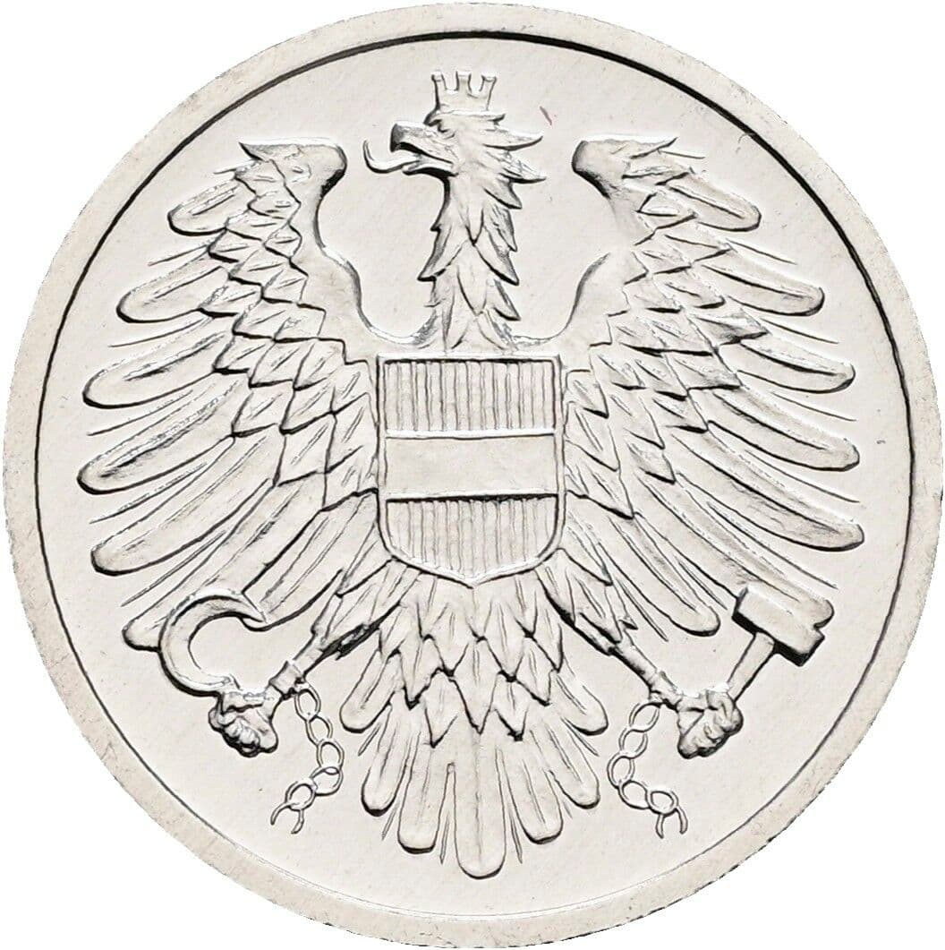 2 Groschen 1990 – Rückseite