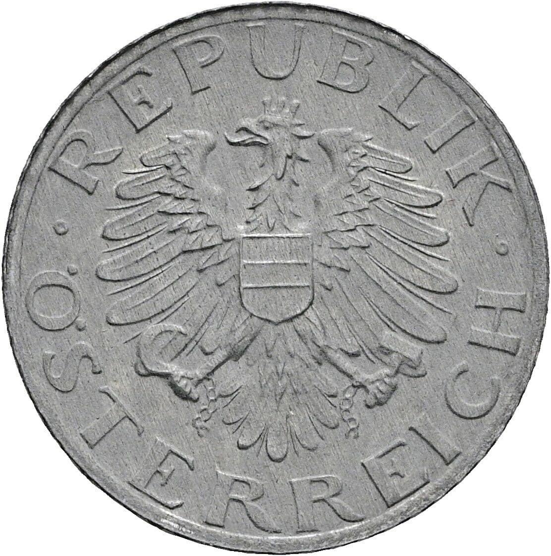 5 Groschen 1994 – Rückseite