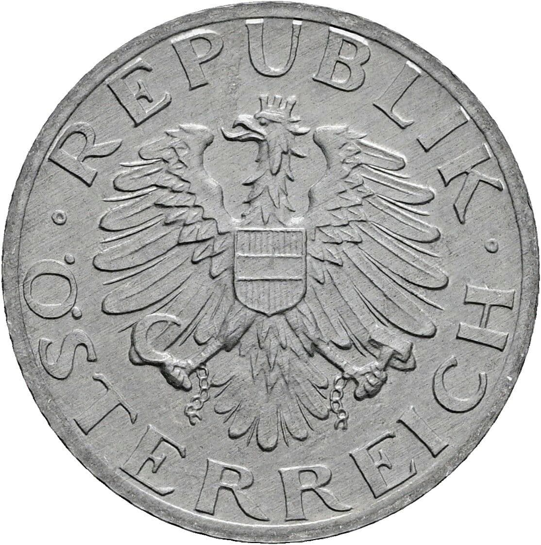 5 Groschen 1993 – Rückseite