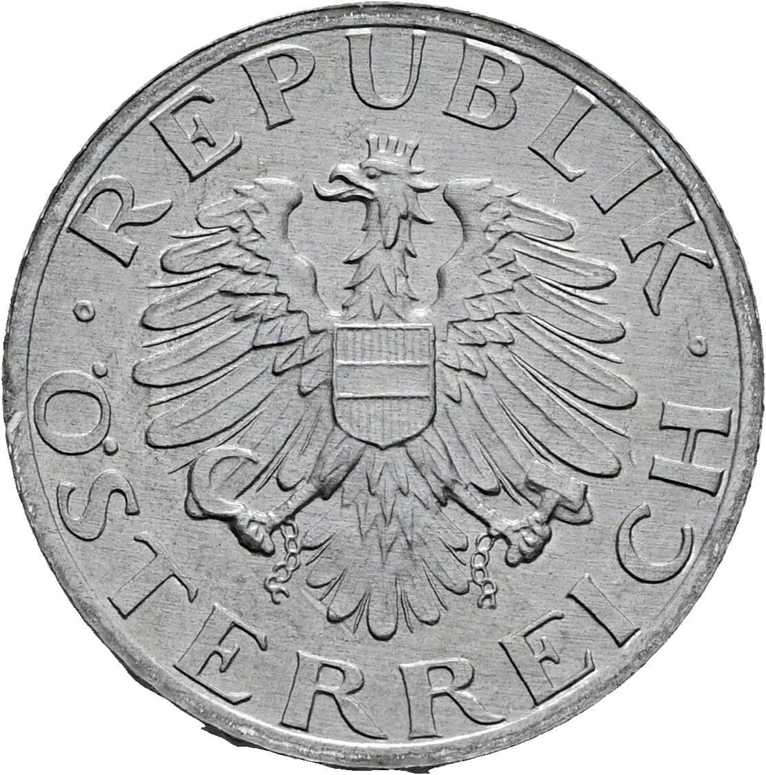 5 Groschen 1994 – Rückseite