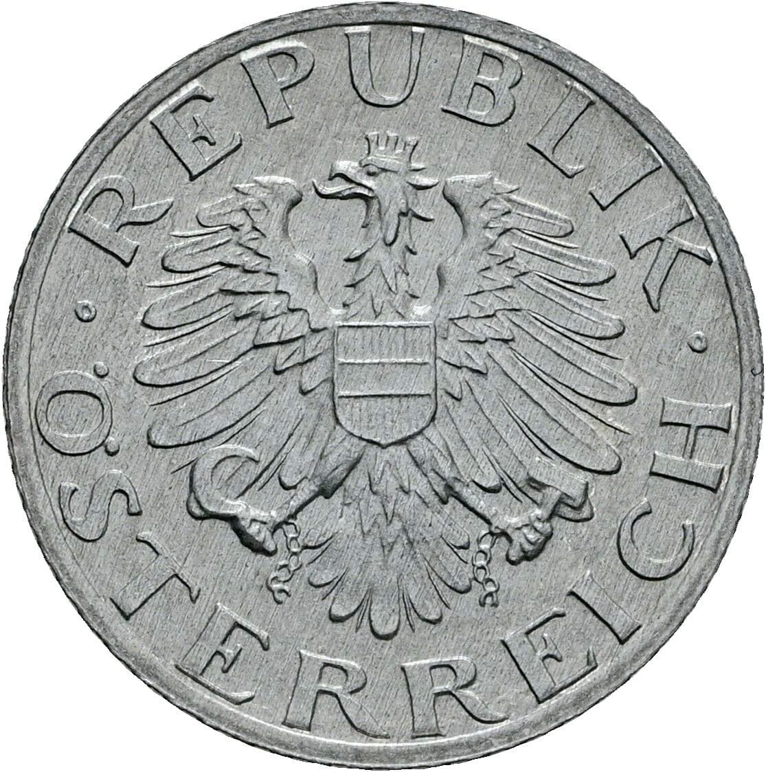 5 Groschen 1993 – Rückseite