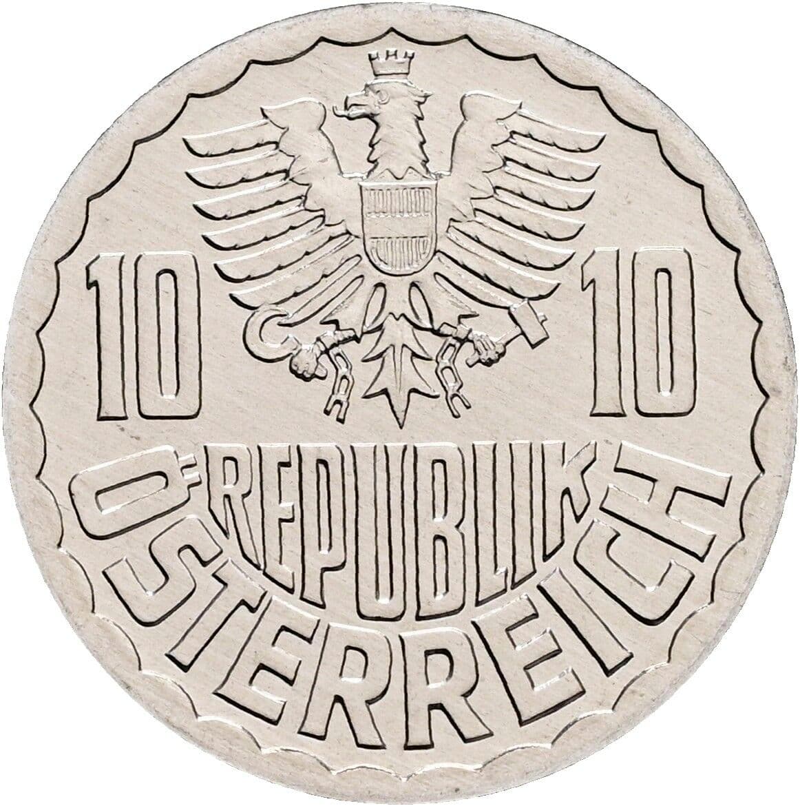 10 Groschen 1994 – Rückseite