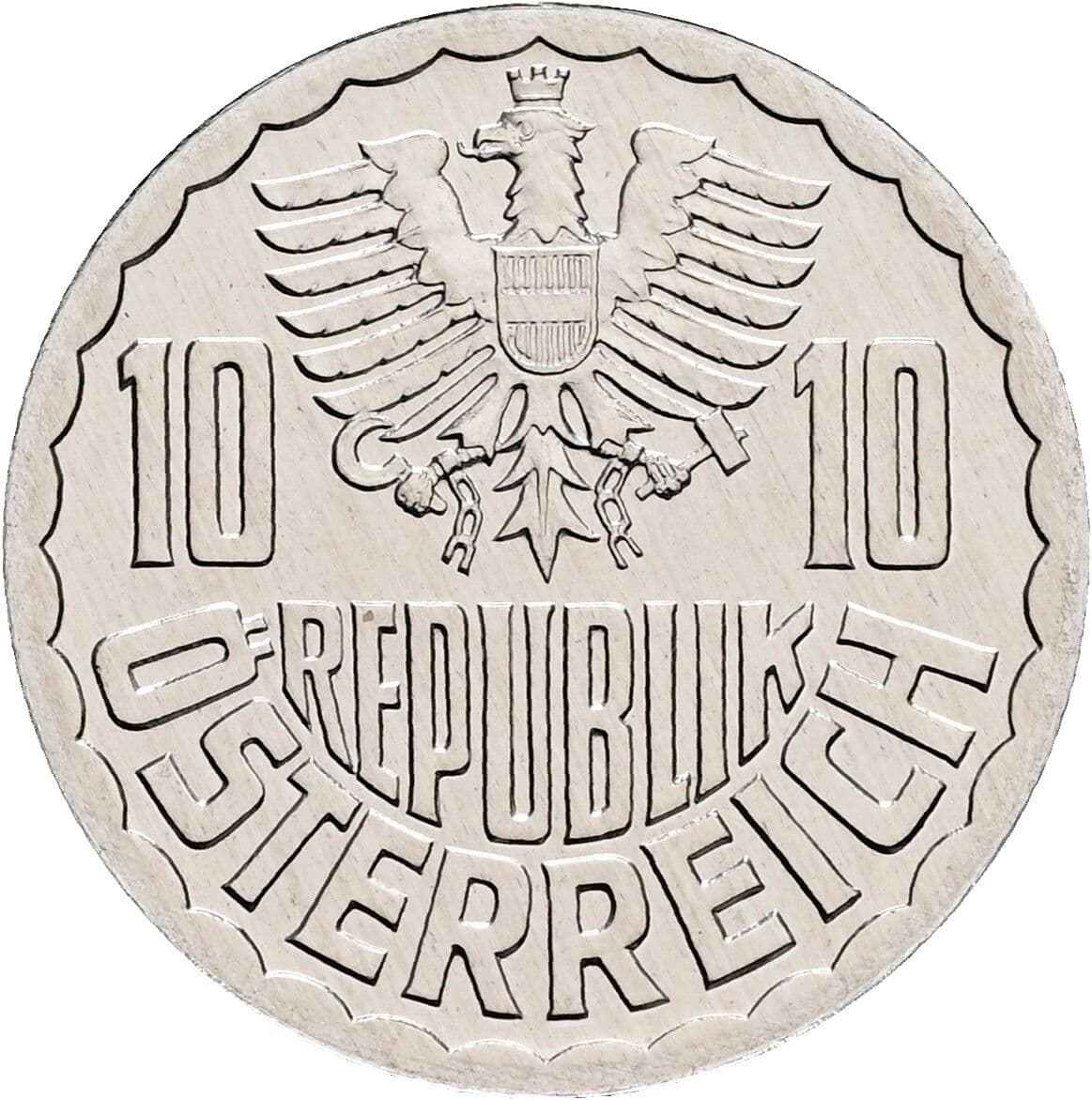 10 Groschen 1994 – Rückseite