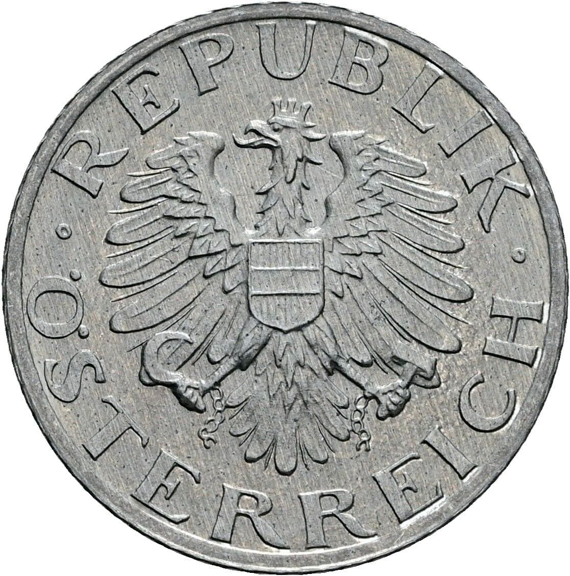5 Groschen 1992 – Rückseite