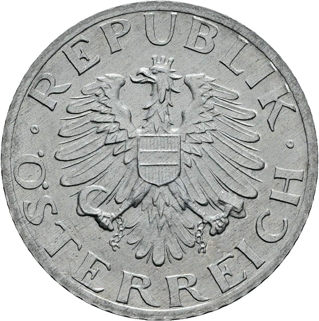 5 Groschen 1993 – Rückseite