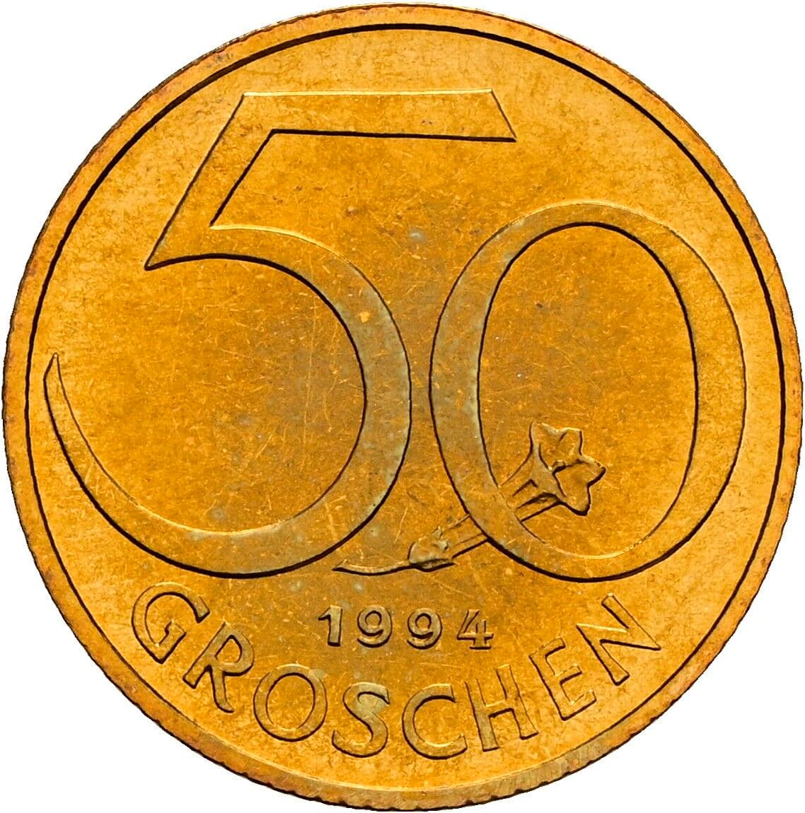 50 Groschen 1994 – Vorderseite