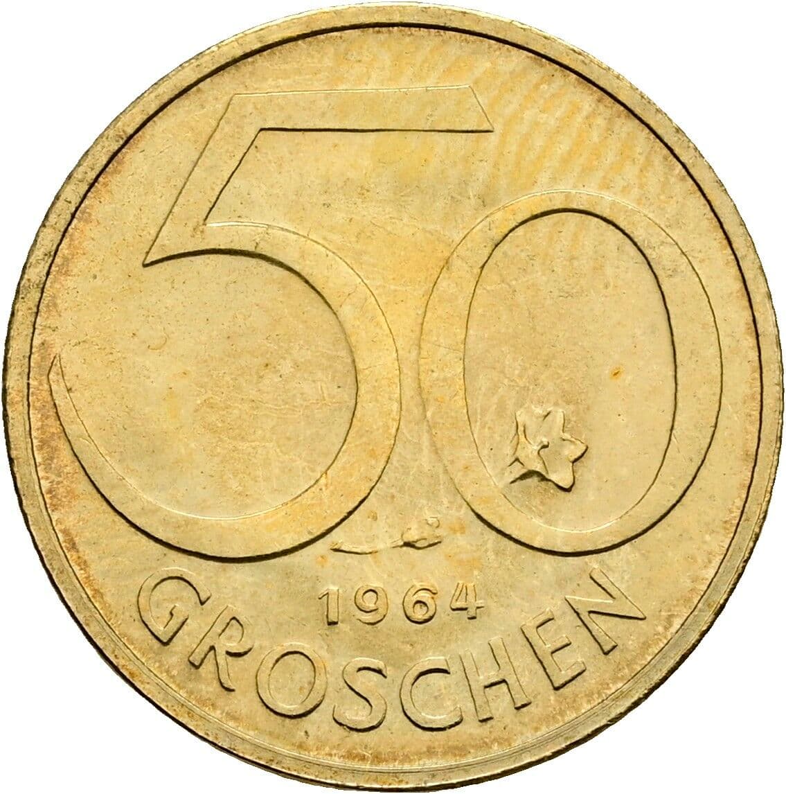 50 Groschen 1964 – Vorderseite