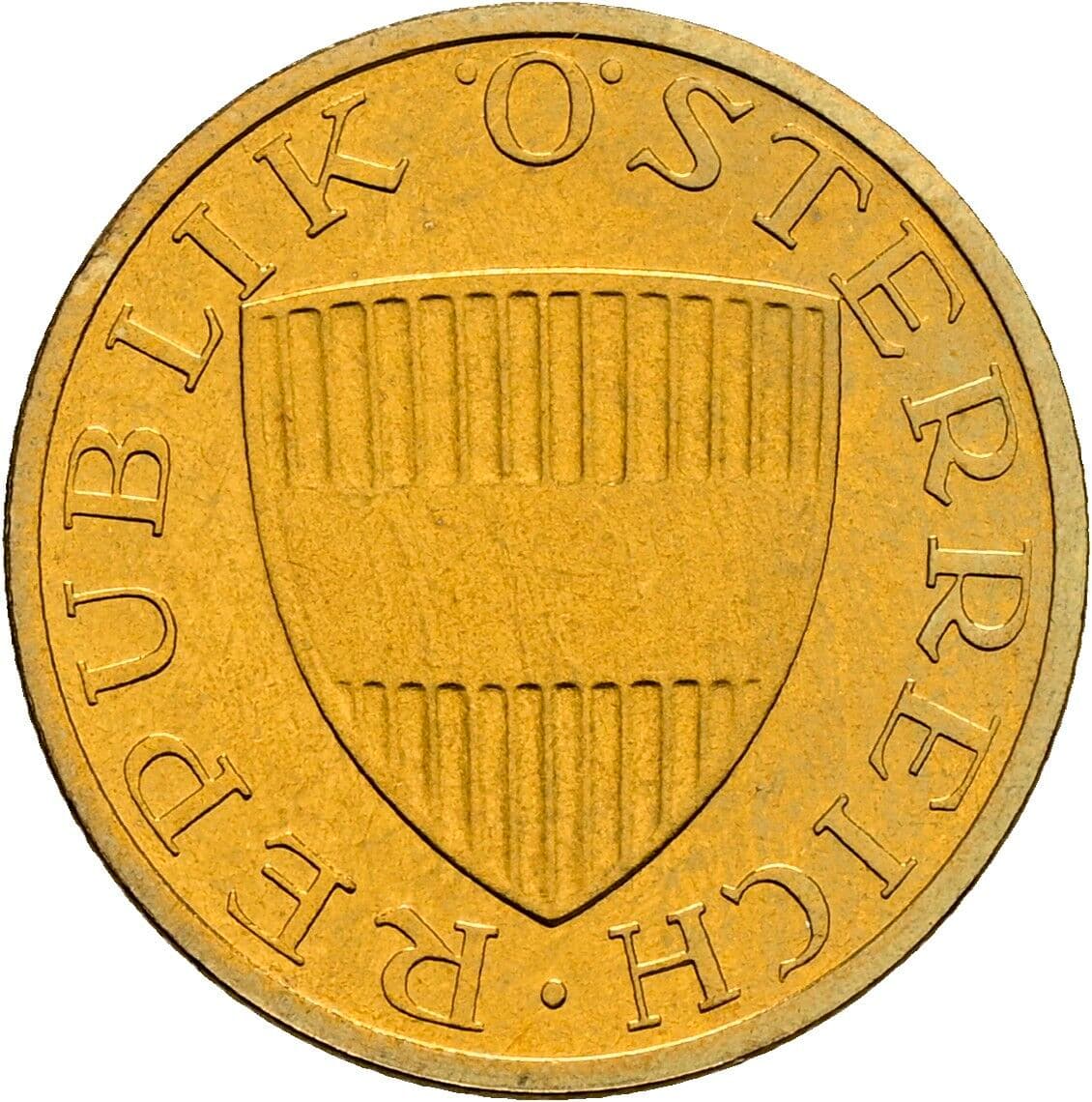 50 Groschen 1990 – Rückseite