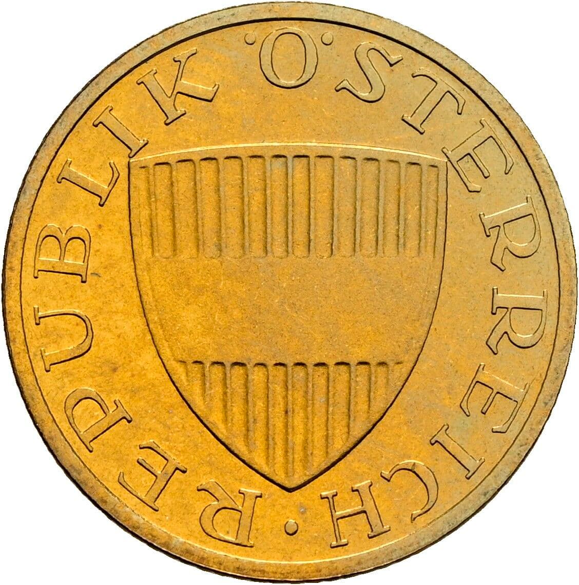 50 Groschen 1990 – Rückseite