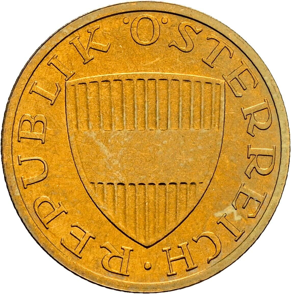 50 Groschen 1993 – Rückseite