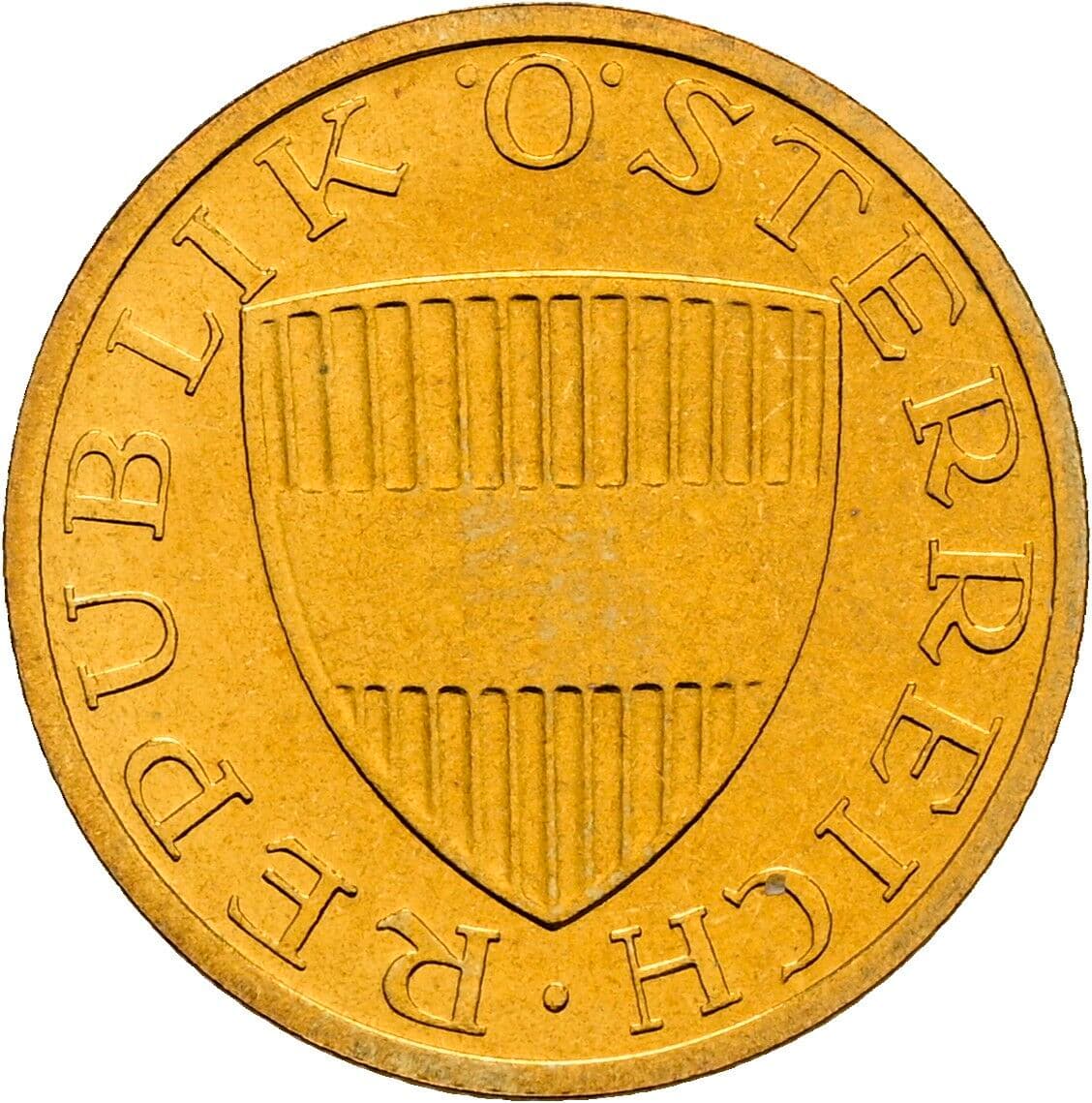 50 Groschen 1991 – Rückseite