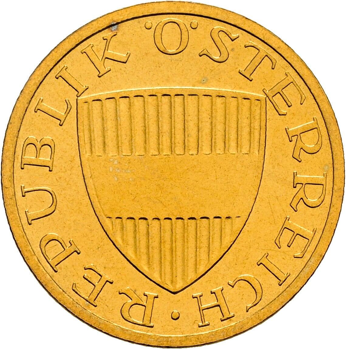 50 Groschen 1992 – Rückseite