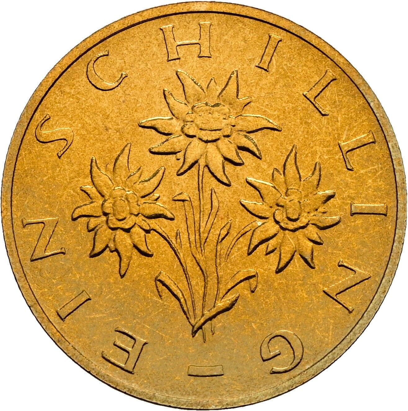 1 Schilling 1993 – Rückseite