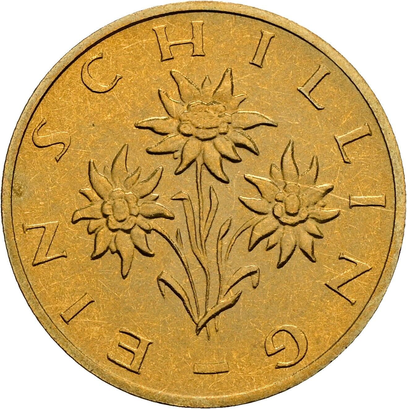 1 Schilling 1994 – Rückseite