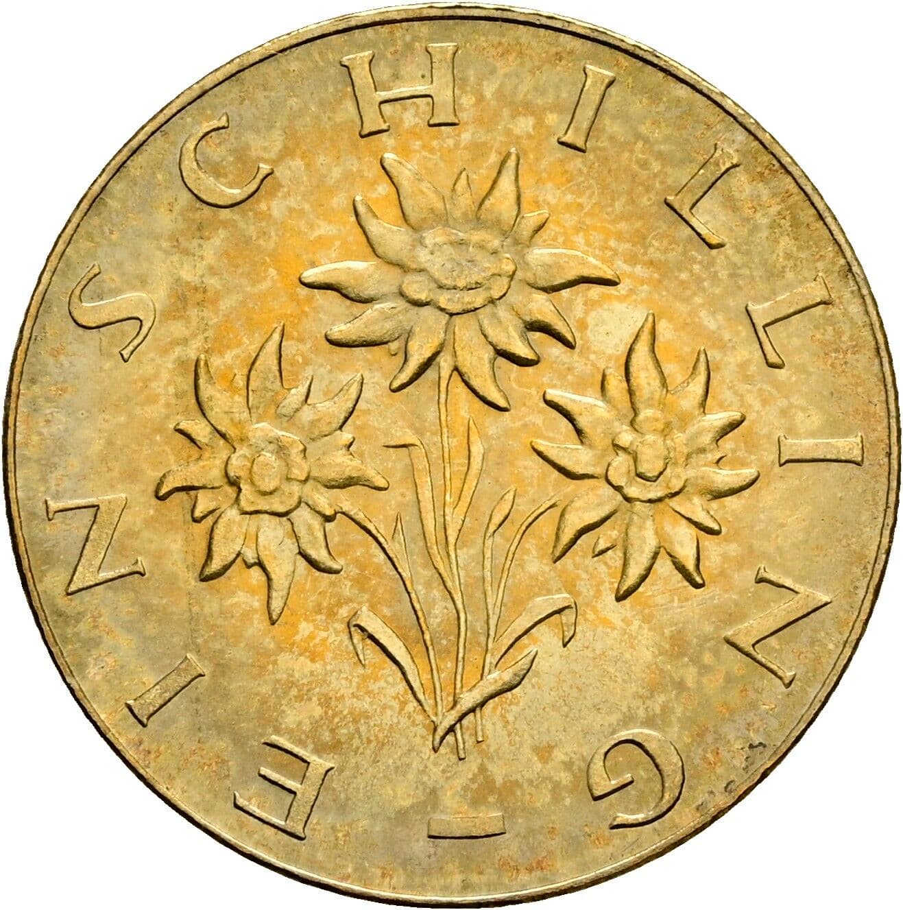 1 Schilling 1964 – Rückseite