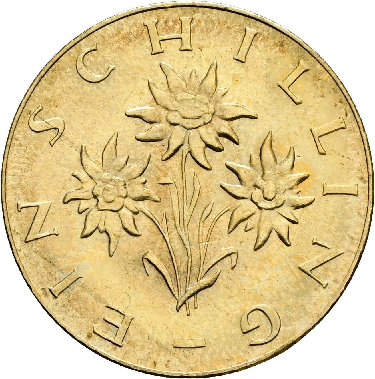 1 Schilling 1964 – Rückseite