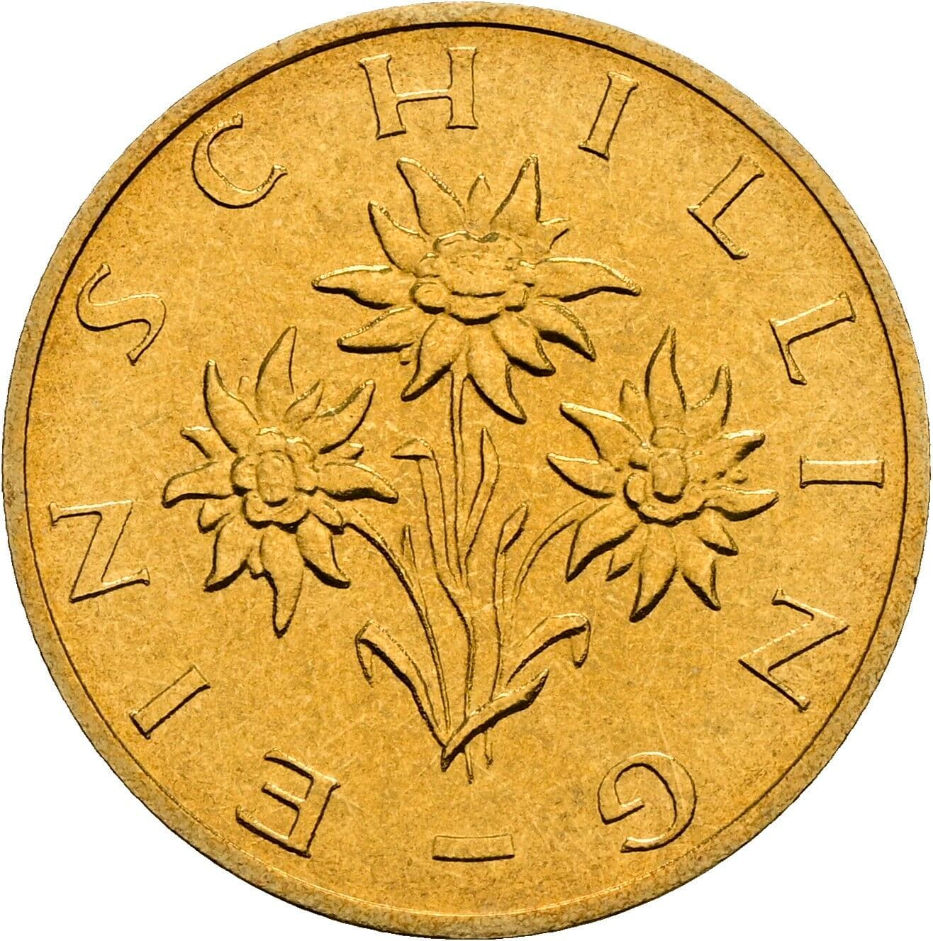 1 Schilling 1994 – Rückseite