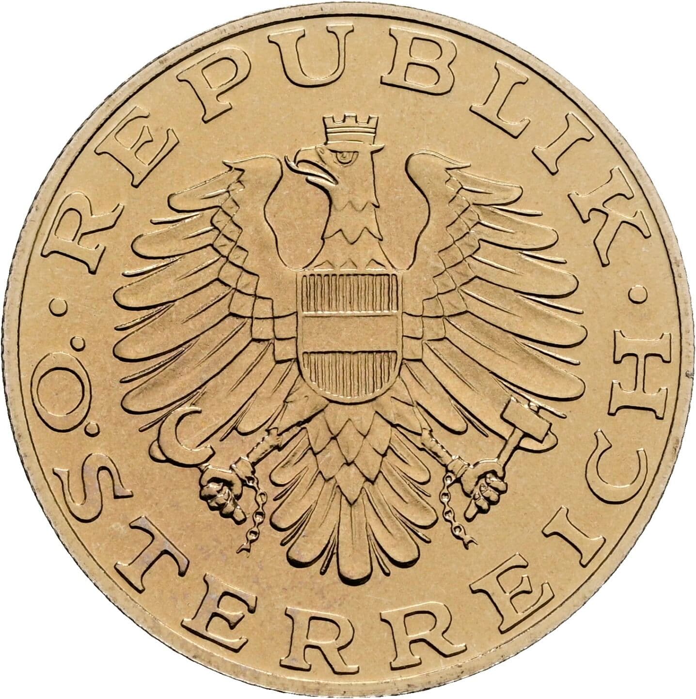 10 Schilling 1990 – Rückseite