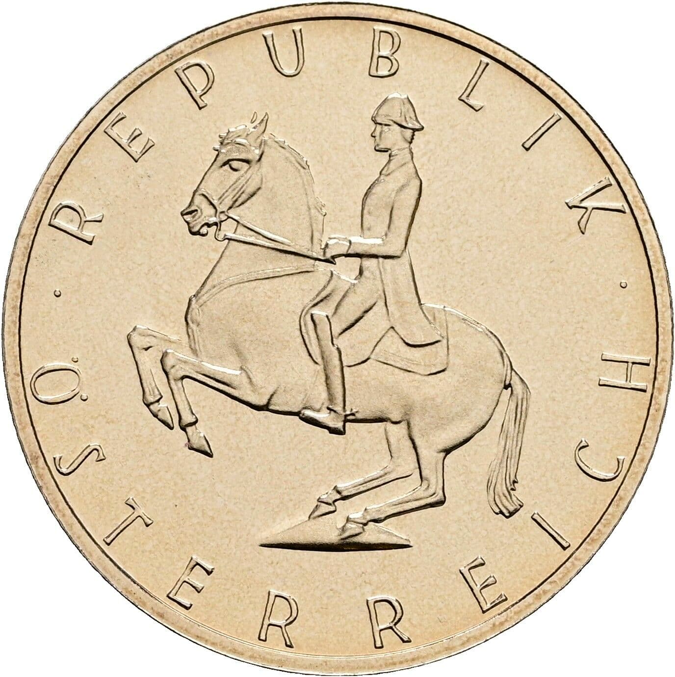 5 Schilling 1990 – Rückseite