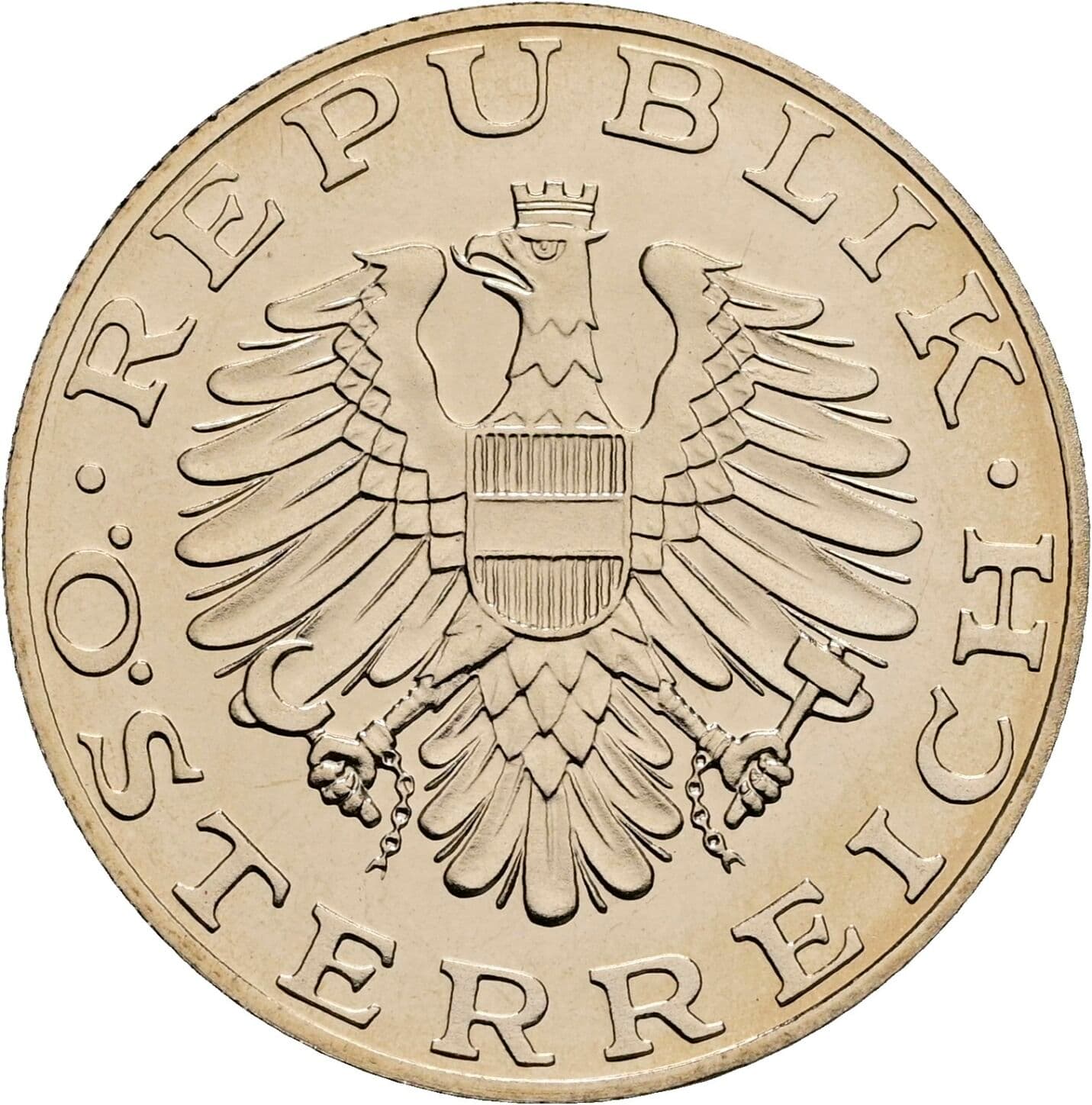 10 Schilling 1990 – Rückseite