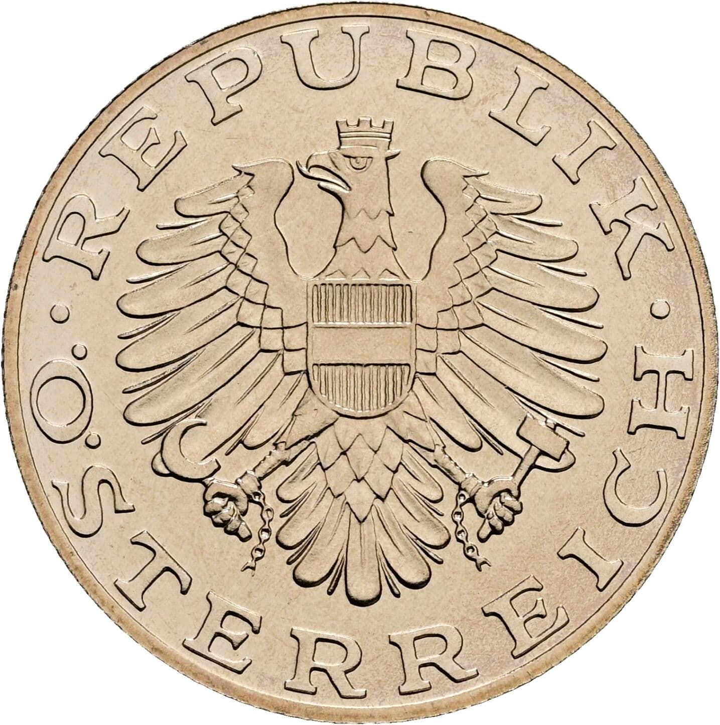 10 Schilling 1990 – Rückseite